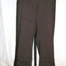 Plus Size Pants Lane Bryant Right Fit Yellow Brown Stretch 8 Tall (28 tall)