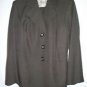 PLUS SIZE SUIT CAREER (JACKET & PANTS) SUIT STUDIO DARK BROWN 16W