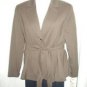 PLUS SIZE SUIT CAREER (JACKET & PANTS) JONES NEW YORK BLACK 16W