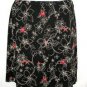 PLUS SIZE SKIRT CASUAL BY ILIZA SLIP ON BLACK WITH PATTERN LARGE