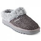 Women's Clog Skechers® 'Keepsake' cushioned insole & heel pad Charcoal 6.5 M