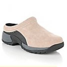 Women's Clog Water-Resistant Suede NOUGAT SIZE 8 1/2 W