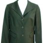 PLUS SIZE JACKET CAREER JONES NEW YORK STRETCHED LAUREL(DARK GREEN) 18W