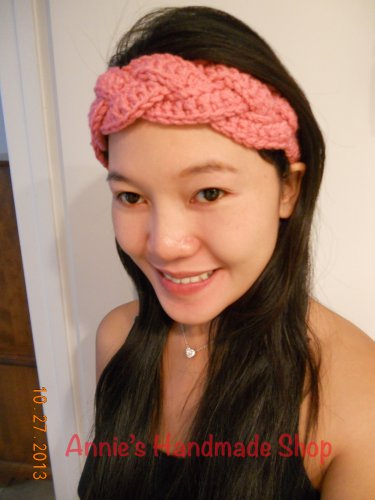 Crochet Braided Headband, for her, women's fashion, winter fashion