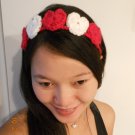 Crochet Hart Headband