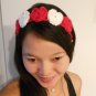 Crochet Hart Headband