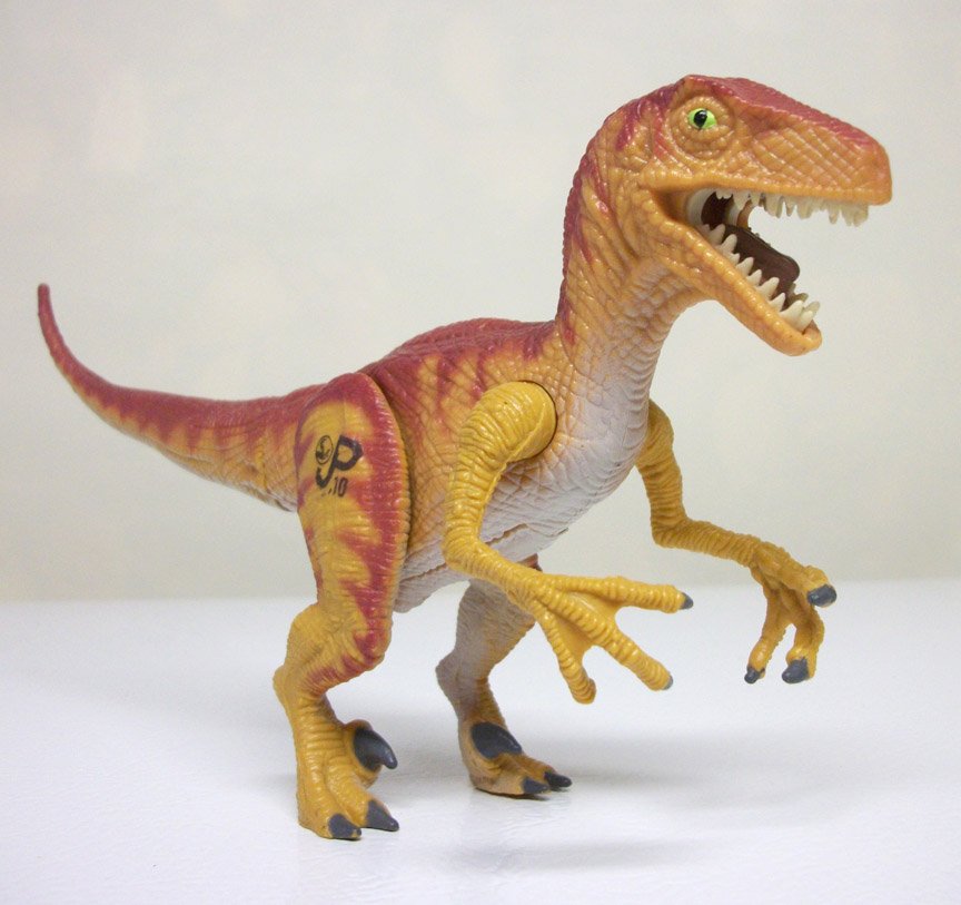 Velociraptor figure Jurassic Park dinosaur Dino Screams raptor JP10 ...