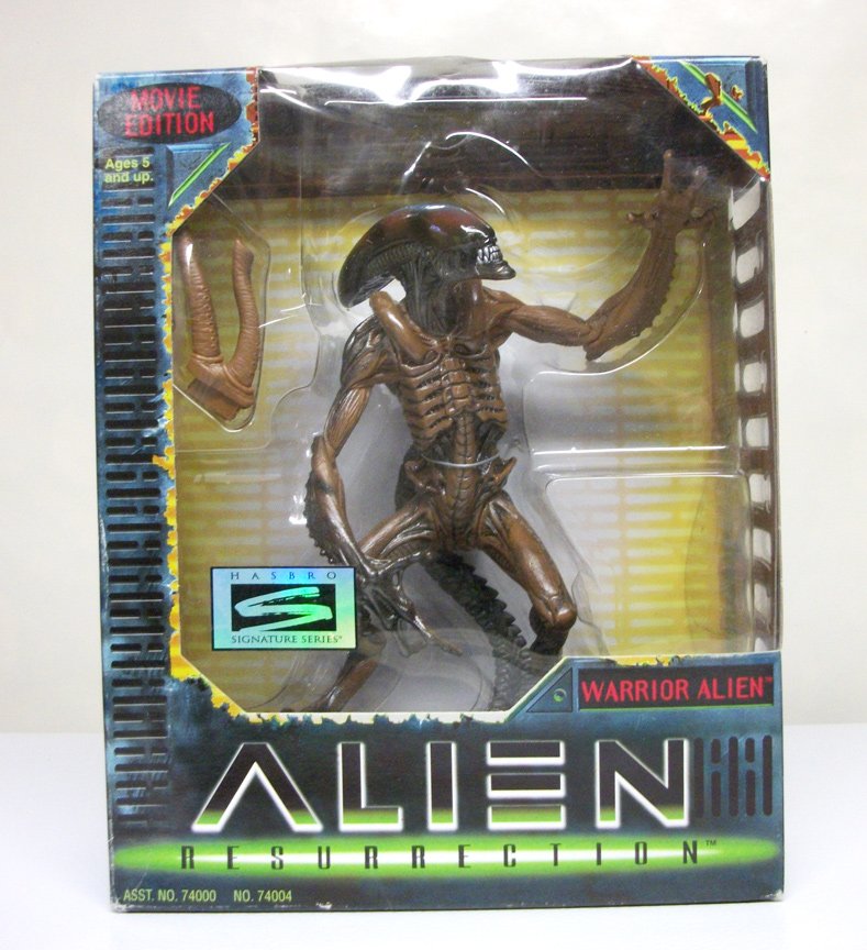 Warrior Alien figure Alien Resurrection Hasbro Toys Signature Series 1997