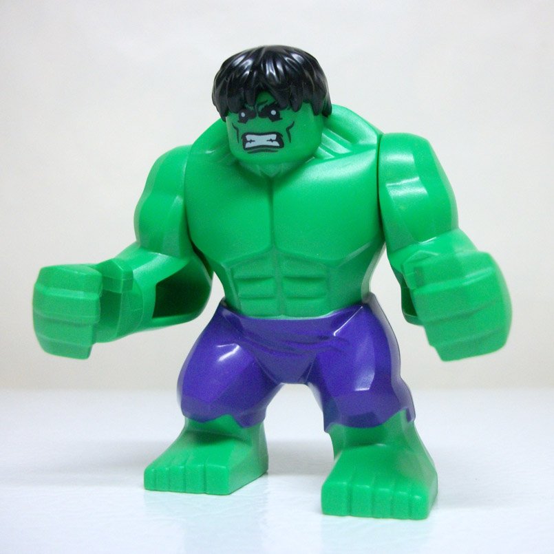 Lego Hulk Lab Smash large minifigure 76018 purple pants loose Marvel ...