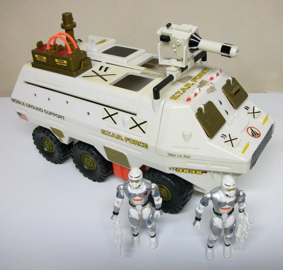 Lanard Star Force Mobile Ground Support vehicle The Corps figures lot