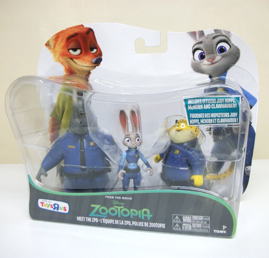 zootopia tomy toys