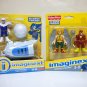Hawkman & Flash Capt Cold 2-pk DC Super Friends Imaginext justice league captain Fisher Price 2010