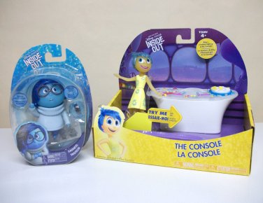 Inside Out Console Playset Sadness Light Up Lot Joy The Disney Pixar Tomy