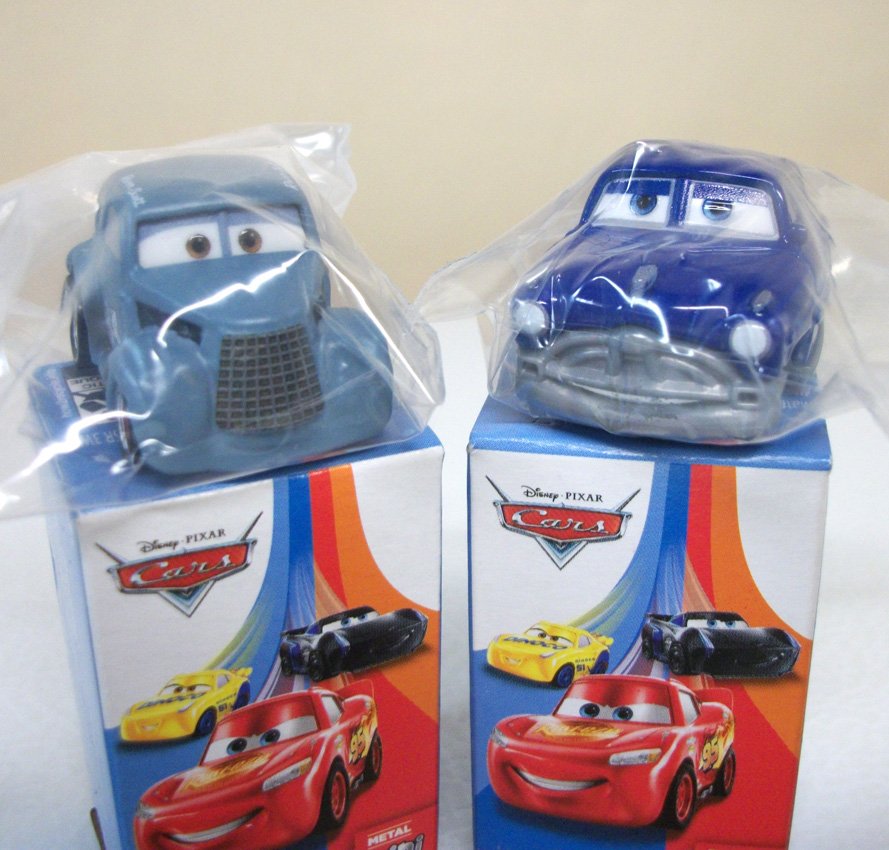 Cars 3 Mini Racers Doc Hudson River Scott Metal Lot Of 2 15 17 Disney