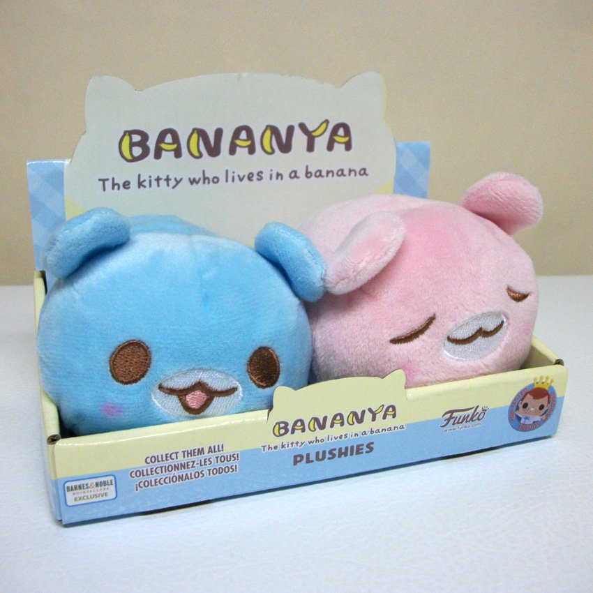 Bananya plush set Funko Plushies mice kitty who lives in a banana ...