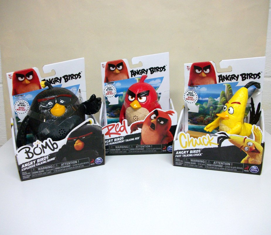 angry birds talking toys