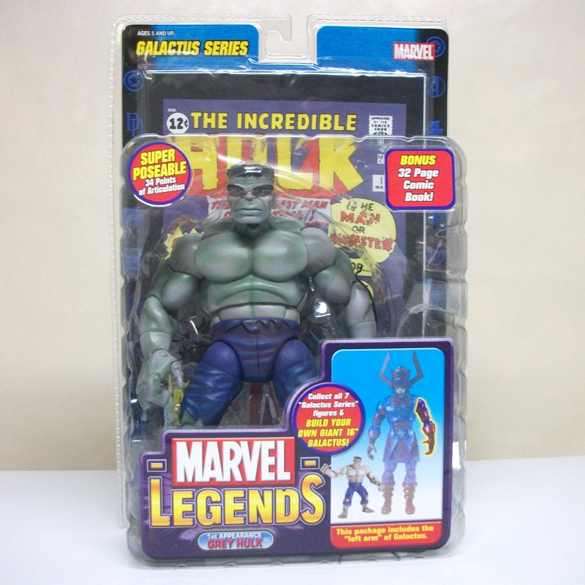 Marvel Legends Grey Hulk Figure Galactus BAF Series Loose Gray 1st ...