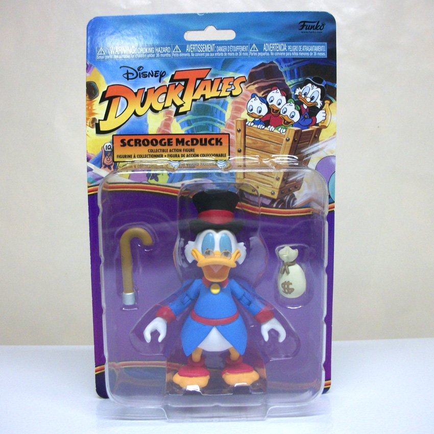 Duck Tales Scrooge McDuck 5" Action Figure Disney Afternoons Ducktales ...