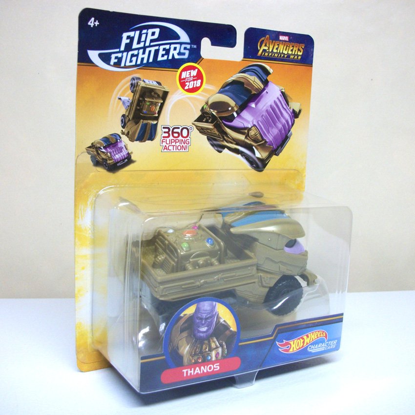 Thanos Hot Wheels Flip Fighters 360° Flipping Action Avengers Infinity War Character Cars Mattel