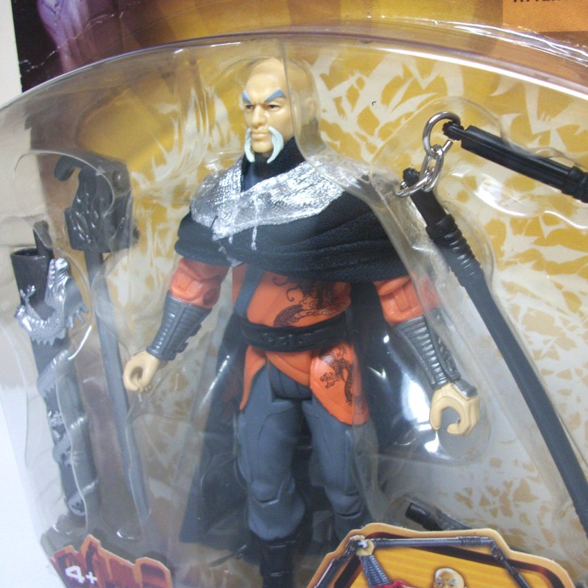 Batman Begins Ra's Al Ghul 5" orange tunic variant movie figure dark knight DC Mattel 2005