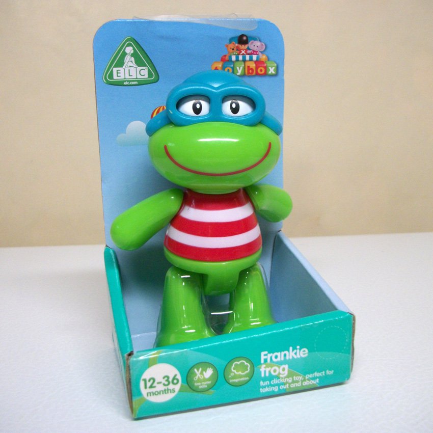 Frankie Frog Early Learning Centre Toybox preschool 1236 months development toy ELC 2013