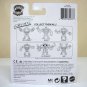 Street Sharks 3-pk MUSCLE ripster jab dr. piranoid pink rubber figure muscles men Mattel 2019