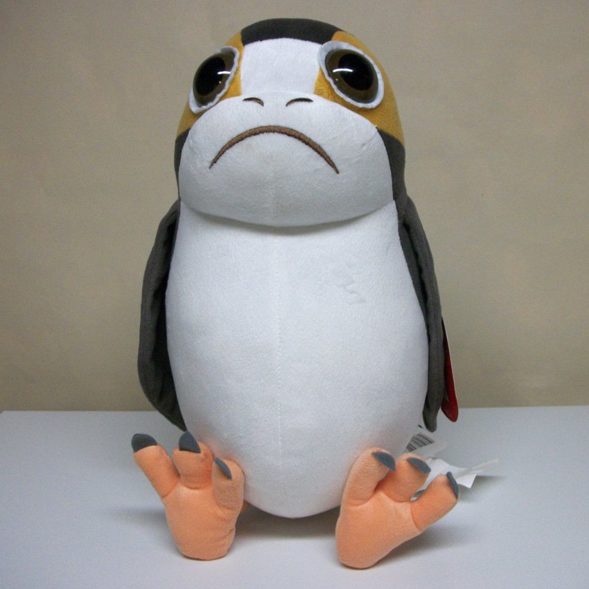 star wars porg stuffed animal