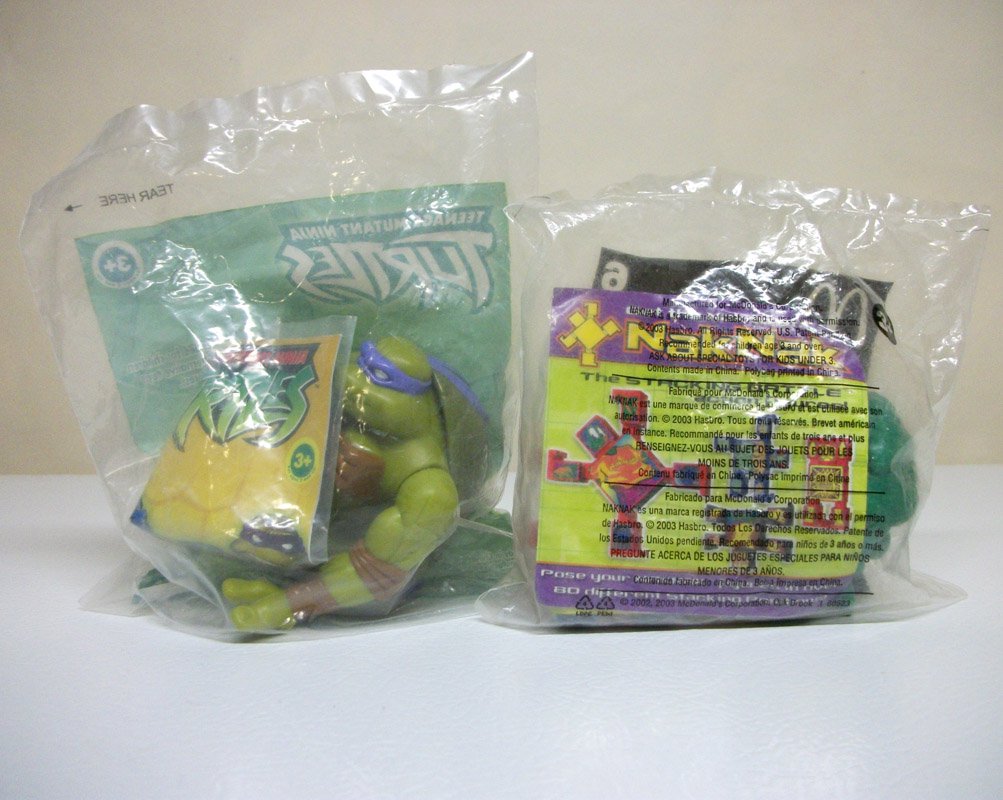 teenage mutant ninja turtles burger king toys