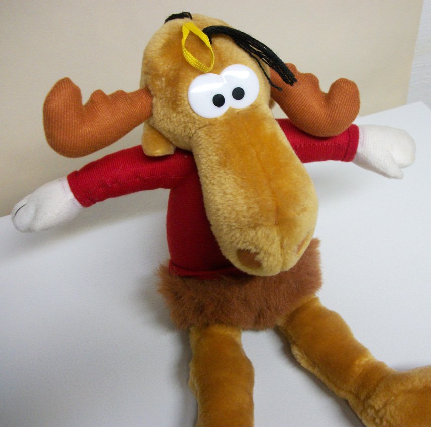 rocky and bullwinkle plush