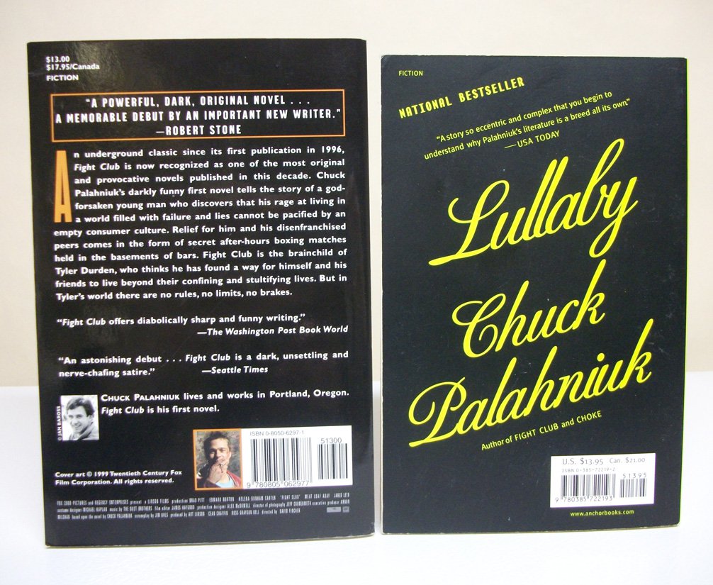 lullaby book chuck palahniuk