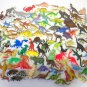 75+ dinosaurs & other little plastic & rubber animals pvc mini figures lot toys