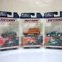 Lot of 3 Matchbox 65th Annv Globe Travelers - Audi R8 Land Rover Defender Mini Cooper S Mattel 2017
