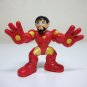 Marvel Superhero Squad Tony Stark Iron Man mini figure no helmet Avengers Hasbro 2009