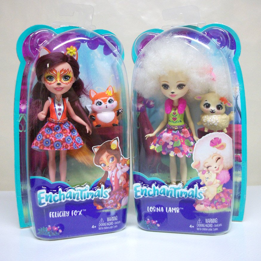 enchantimals dolls fox