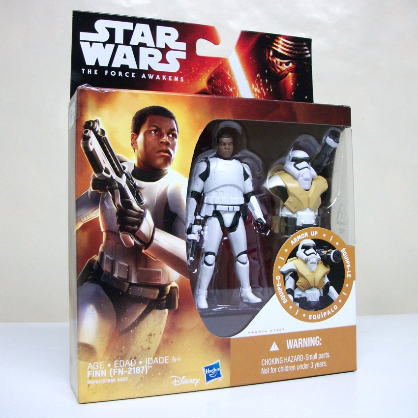 finn in stormtrooper armor