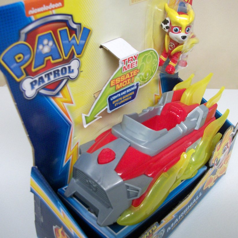 figurine mighty pups charged up