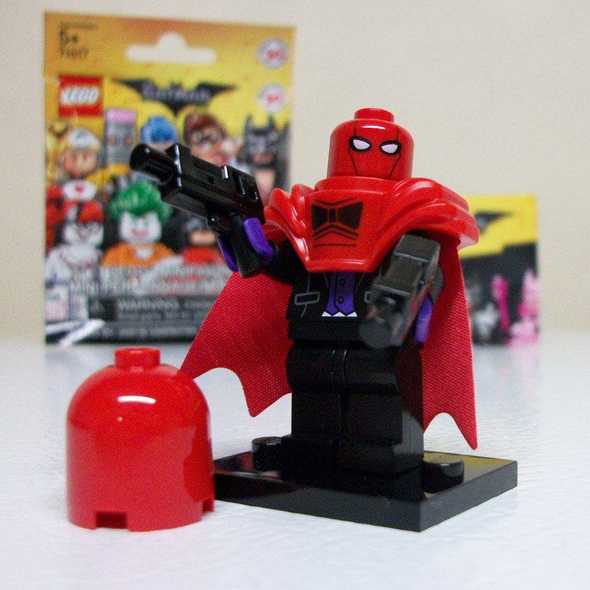 Lego Batman Red Hood mini figure 71017 series 1 minifigure villain ...