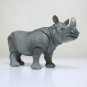 2000 Indian Rhino Schleich 14183 pvc figure Germany 4.5" wild life rhinoceros retired
