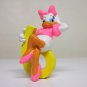 Daisy Duck number 6 cake topper pvc figure 2" tall birthday six Disney Applause
