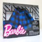 Barbie blue plaid skirt fashion pack doll clothes fashionista accessories Mattel 2017