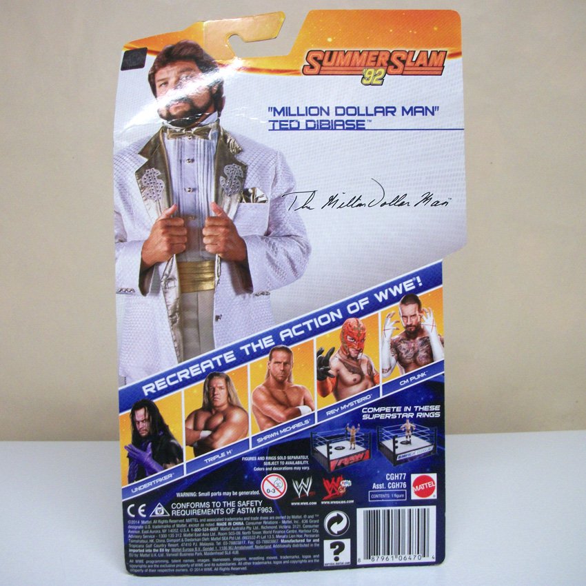 wwe million dollar man figure
