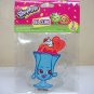 Shopkins Suzie Sundae gel cling sticker window decal ice cream Moose Toys 2013