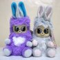 Fur Babies World Dreamstars Kiki & Mimi lot of 2 plush furry doll purple grey Moose Toys 2018