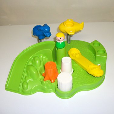 Vintage Fisher Little People Playground 1986 #2525 100 Complete