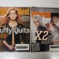 EW Buffy Quits X2 X-Men 699 709 magazine harvey weinstein entertainment weekly 2 lot 2003