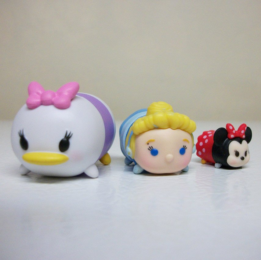 Disney Tsum Tsum Lot of 3 Daisy Duck Minnie Mouse Cinderella Series 1 ...