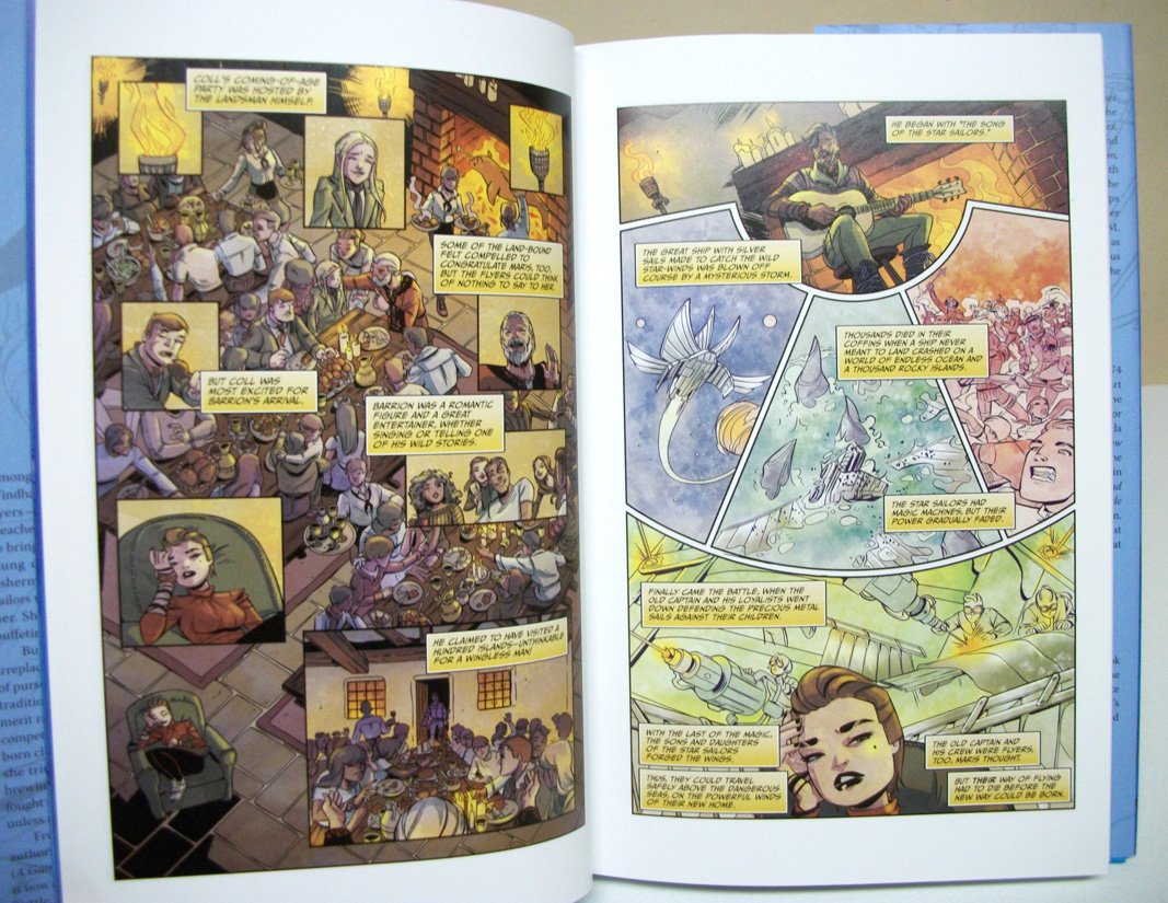 George R R Martin Windhaven graphic novel Lisa Tuttle Elsa Charretier ...