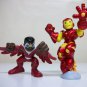 Falcon & Blast Off Iron Man Marvel Superhero Squad mini figure Avengers Hasbro 2006 2008