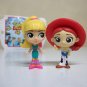 Jessie & Barbie Toy Story 4 lot of 2 blind bag mini figures series 1 S1 S2 Disney Pixar Mattel