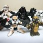 Star Wars lot Darth Vader Storm Scout Troopers speeder bike zuckuss Galactic Heroes